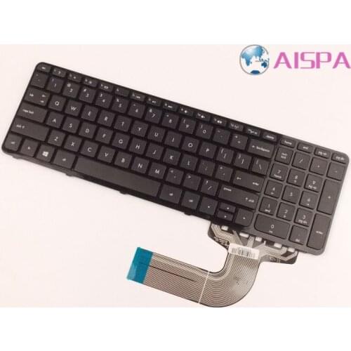 100% New Laptop Keyboard For HP 9Z.N9HSC.601 PK1314D1A00 NSK-CN6SC 749658-001 With Frame US Version