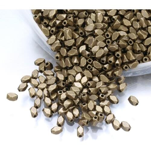 Wholesale 30 pcs faceted Rectangle Spacer bead diy bracelet for jewelry making design findings handmade accessories necklace