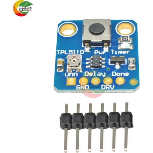 Ziqqucu TPL5110 Low Consumption Timer Module Swtich Button Development Board Breakout Module for Arduino
