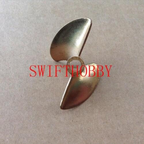 PROPELLER 440 Bronze prop 4mm shaft 2 blade 44mm Diameter RC boat