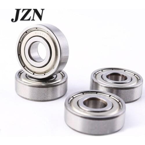 R4ZZ ABEC-1 (100PCS) 1/4"x5/8"x0.196" inch Miniature Ball Bearings RC Models