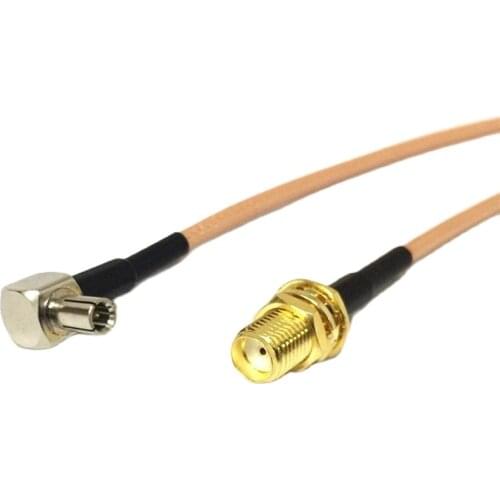 3G USB modem TS9 right angle switch SMA/FME/F/TNC male female pigtail cable RG316 15cm wire terminals connector NEW