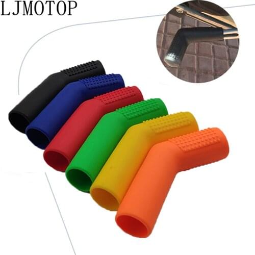 Motorcycle gear shifter shoe protector case shift lever protective cover For Kawasaki Z250 Z300 VERSYS 300X NINJA 300 NINJA 250R