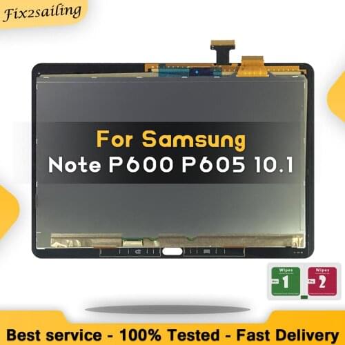 10.1 inch Lcds For Samsung GALAXY Note 10.1 SM-P600 P605 P600 LCD Display Touch Screen Digitizer Assembly Replacement parts