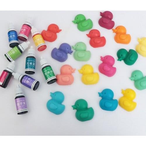 10ml Resin Pigments DIY Crystal Epoxy Resin Dye Candle Making Liquid Colorant Soap Aromatherapy Jewelry Making Tool 32 Colors