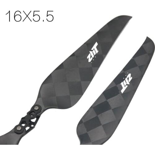 ZHT 1655 16 Inch Ultra-Light Carbon Fiber Folding Propellers Split Type Fit For Multi-Rotor UAV And Industrial Drone