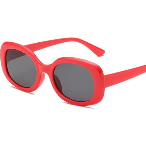 2018 Vintage Retro Small Square Sunglasses Brand Designer Fashion black Leopard Frame Rectangular Sun Glasses Women men