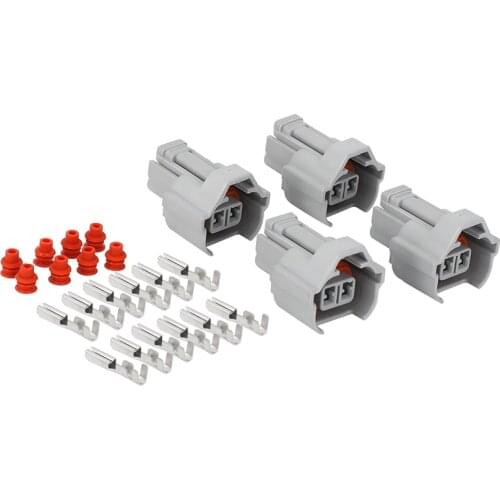 4pcs Injector Connector Plug Upgrade Kit For YAMAHA FX-SHO SVHO GP1800 FZR FZS 1.8L