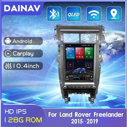 2din Android Car Radio Multimedia Player For Land Rover Freelander 2015-2019 Car GPS Navigation Auto Stereo Vertical Screen