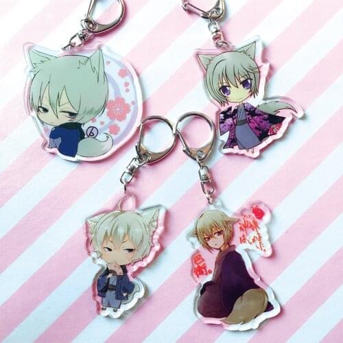 Anime Kamisama Hajimemashita Keychain Acrylic Keyring Cute Kawaii Pendant Keychains Chaveiro Souvenir Gift for Fans