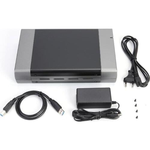 5.25 inch Hard Disk Case USB 3.0 to 3.5 inch USB Type-B USB-B SATA Adapter 8T Aluminum Alloy 4.8Gbps External HDD Enclosure