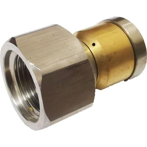 G3/8 Male Rotary Type Spray Hose Nozzle Female Thread Pressure Washer Drain Rotary Sewer Cleaning Nozzle Sprinkler Cleaning Tool