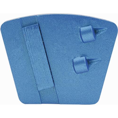 KT14 Redi Lock Diamond Grinding Shoes PCD Grinding Pad with Two Quarter PCD for Epoxy Glue Coating Removing 12PCS One Set