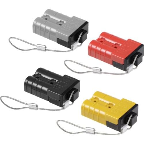 Uxcell 1-2 Pcs 6 Gauge Battery Quick Connect Disconnect Kit 50A Wire Harness Connector for Winch Auto Car Trailer Driver