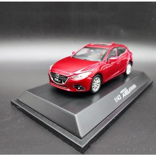 Diecast 1:43 Changan Mazda Hatchback Model Ma 3 Static Adult Collection Souvenir Ornaments Display Gifts Toy Decoration