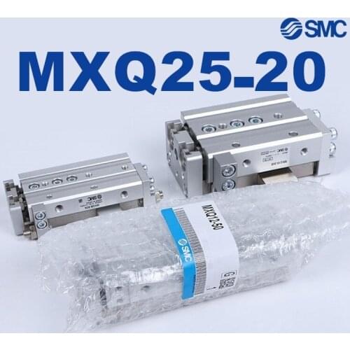 MXQ MXQ25 SMC MXQ25-20 MXQ25-20AS MXQ25L-20AT MXQ25-20A MXQ25-20B Slide Guide Cylinder Pneumatic MXQ25-20BS MXQ25-20BT MXQ25-20C