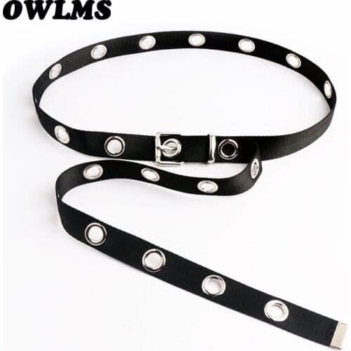 OWLMS Women's Fabric Belts