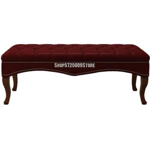 Bed End Stool Bedroom Solid Wood Nordic Shoes Stool Shoes Stool Bench Bed Head Footstool Bedside Sofa Stool