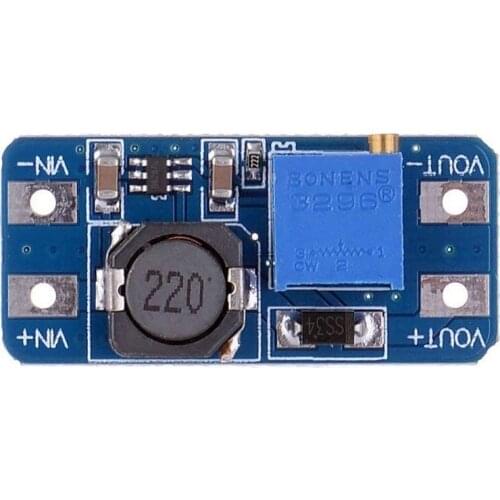 5pcs/lot MT3608 DC-DC Step Up Booster Converter Power Supply Module Boost Step-up Board MAX output 28V 2A for arduino