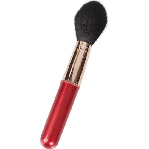 Sexy Vibrator Flirting Feather Foundation Brush Teaser Vibrator Stick Women Masturbation Clitoral Vibration Sex Toys for Women