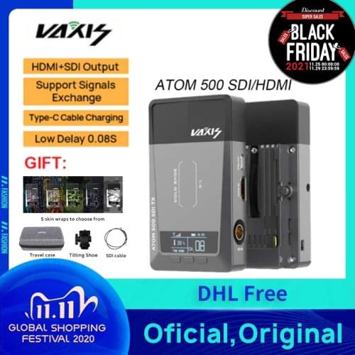 VAXIS ATOM 500 VS Hollyland mars 400HDMI Transmission for Camera Ipad Wireless Image Video 1080P HD Transmitter Receiver