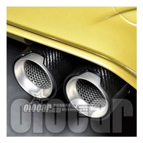 High Quality Carbon Exhaust Tips 4PCS for OE Exhaust BM*W F87 M2 M2c F80 M3 F82 F83 M4