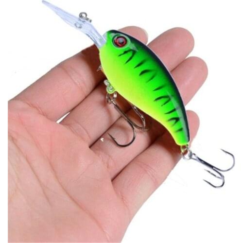 1pcs Crank Fishing Lure Wobblers Artificial Hard Baits 6# Treble Hook 10cm/14.2g Jerkbait For Bass Carp Fishing Tackle Pesca