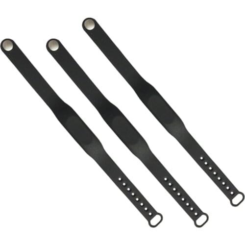 3PCS/LOT) RFID Block Sector 0 M1 S50 UID Changeable Wristband Bracelet Adjustable Silicone Waterproof Tags