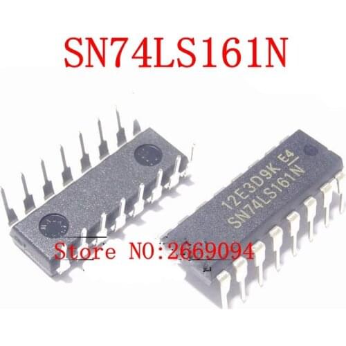 5pcs /10pcs HD74LS161P DIP16 HD74LS161 74LS161P DIP SN74LS161N 74LS161N 74LS161 new and original IC