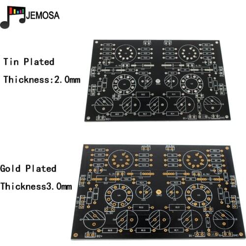 DIY Projects Audio Single-ended Amplifiers Board 185*125 FR4 PCB Board EL34 Board Free Shipping