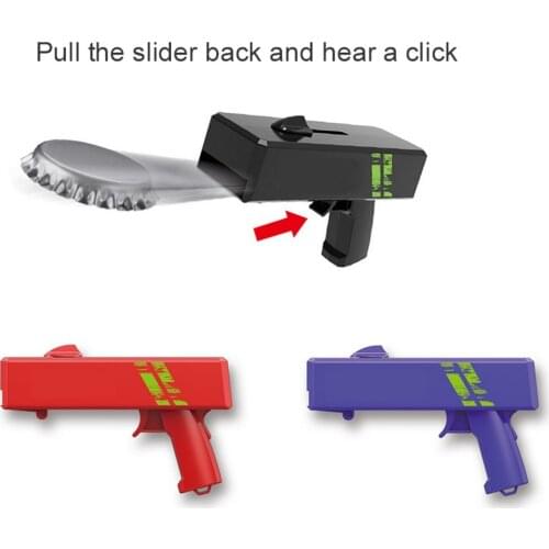 Go swing Creative flying bottle cap launcher bottle beer bottle opener pistol caps bar tool beverage bottle opener description