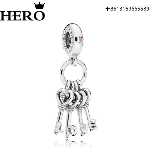 Hero100% 925 Sterling Silver Original Copy High Quality 1:1 Beads With Logo Free Of Charge Wholesale Manufacturers