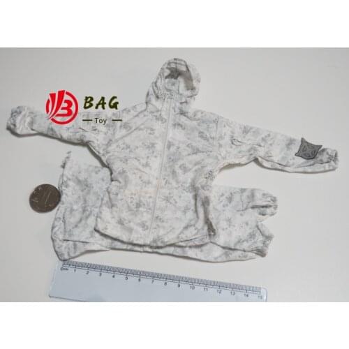 1/6 Action Figures SoldierStory SS109 NSW WINTER WARFARE “MARKSMAN”Snow camouflage smock