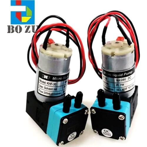 Competitive price challenger inkjet printer 7W 24V solvent ink pump KHF-30 big ink pump