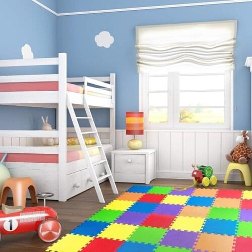 Baby EVA Foam Play Puzzle Mat Kids Exercise Tiles Floor Carpet 18pcs/lot Soft Climbing Pads Household Outdoor Gym Game Carpets