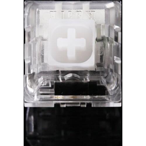 Kailh box crystal tactile switch SMD clear MX Switches For Backlit Mechanical Gaming keyboard 62g 67g 5pin 50m clear housing