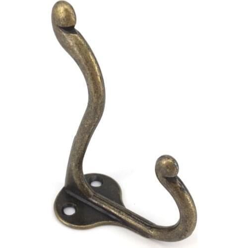 53*29*75MM Antique Clothes Towel Hanging Board Display Hanger Hat Coat Robe Door Wall Hook Hanger