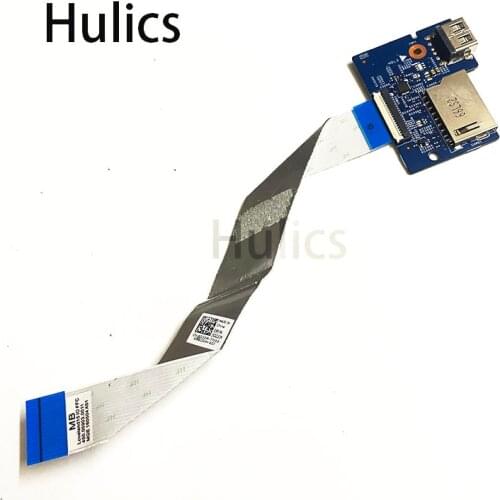Hulics Original For Dell Latitude 3570 USB readercard board Loverland IO Board 1JY9Y 14959-1 FFC cable GG3JR