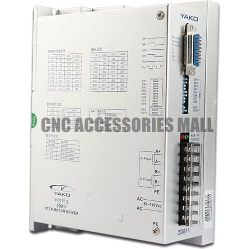 ORIGINAL YAKO driver 2D811 80-110V DC 86/110 2 phase stepper motor driver