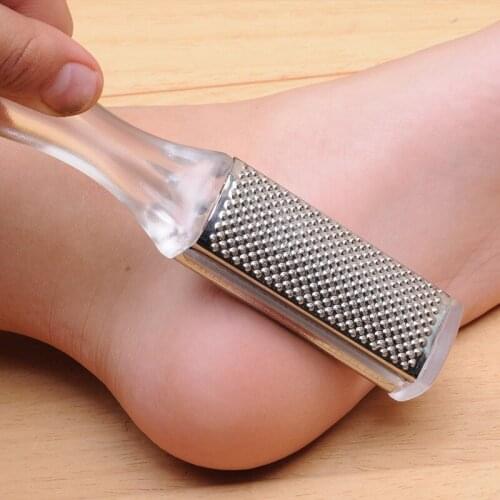 Foot file Dead Skin file Cuticle file double-sided board file household stainless steel cuticle tool for removing calluses pedic