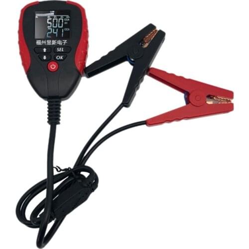 12V Car Battery Tester Pro with Ah Mode Automotive Battery Load Tester and Analyzer of Battery Life Percentage,Voltage