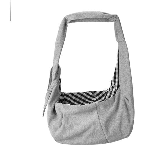 Dog Carrier Comfort Shoulder Bag Outdoor Polyester Handbag Dog Cat Travel Pouch With A Small Pocket For Phone Storage