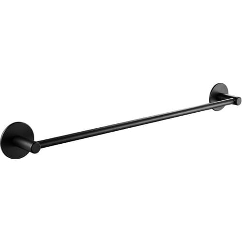Nordic Minimalist Towel Rack Bathroom Space Aluminum Towel Bar Bathroom Hanging Toilet Rack Wall-mounted Towel Rack