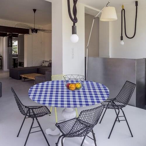 Waterproof Round Tablecloth PVC Round Table