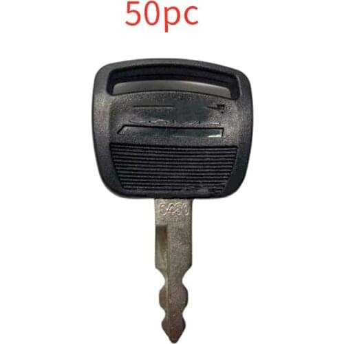 50pc S450 KEY FOR CASE Heavy Equipment Ignition Keys fits Linkbelt JCB Sumitomo Excavator BLACK handle Free shipping