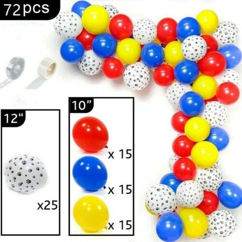 72Pcs Balloons Arch Garland Kit Balloons Holder Column Stand Ballon Accessories DIY Kid Baby Birthday Wedding Party Decoration