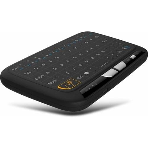 Wireless 2.4GHz Mini Keyboard Air Mouse with Touchpad Rechargeable Keypad USB 2.0 Receiver for Computer Android TV Box HTPC