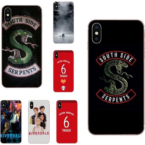 American Tv Riverdale Painted Black For Xiaomi Redmi mi10 lite Pro Note 9 PRO Max 9s Mi9 K30 K20 Pro 5G Soft TPU Colorful