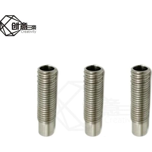 Creativity 3D printer parts MK8 aluminum hose M6x23mm suitable for crality CR-10S PRO / CR-10 MAX 3d printer accessories