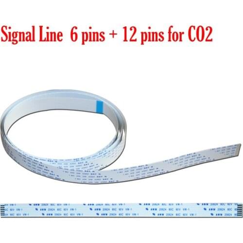 DIY CO2 Laser X Y Table Light Control Signal Line Set 6 Pins + 12 Pins Each 1pcs for Plotter Light Control Switch Line